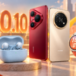 Huawei tem fones por R$ 99 e celulares com desconto no 10.10 da Shopee e Mercado Livre